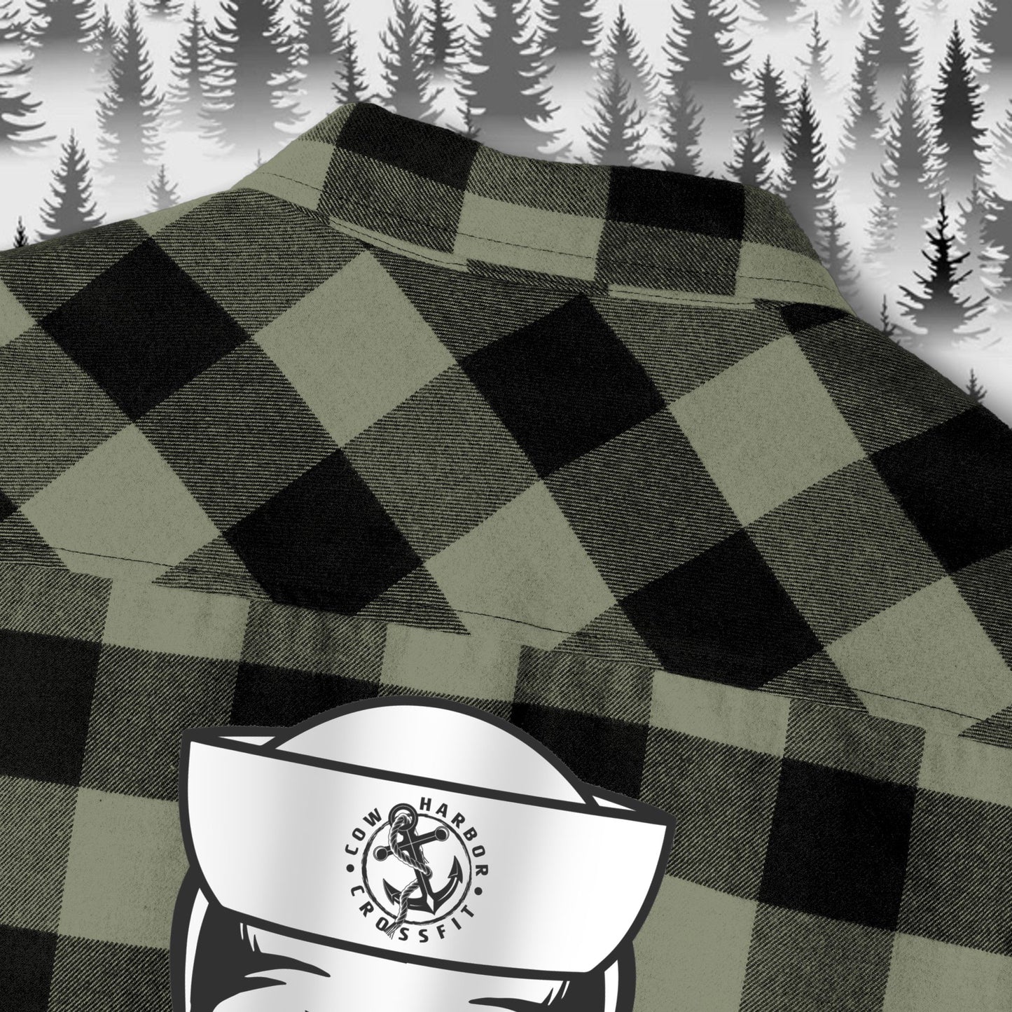 CHCF Skull Flannel
