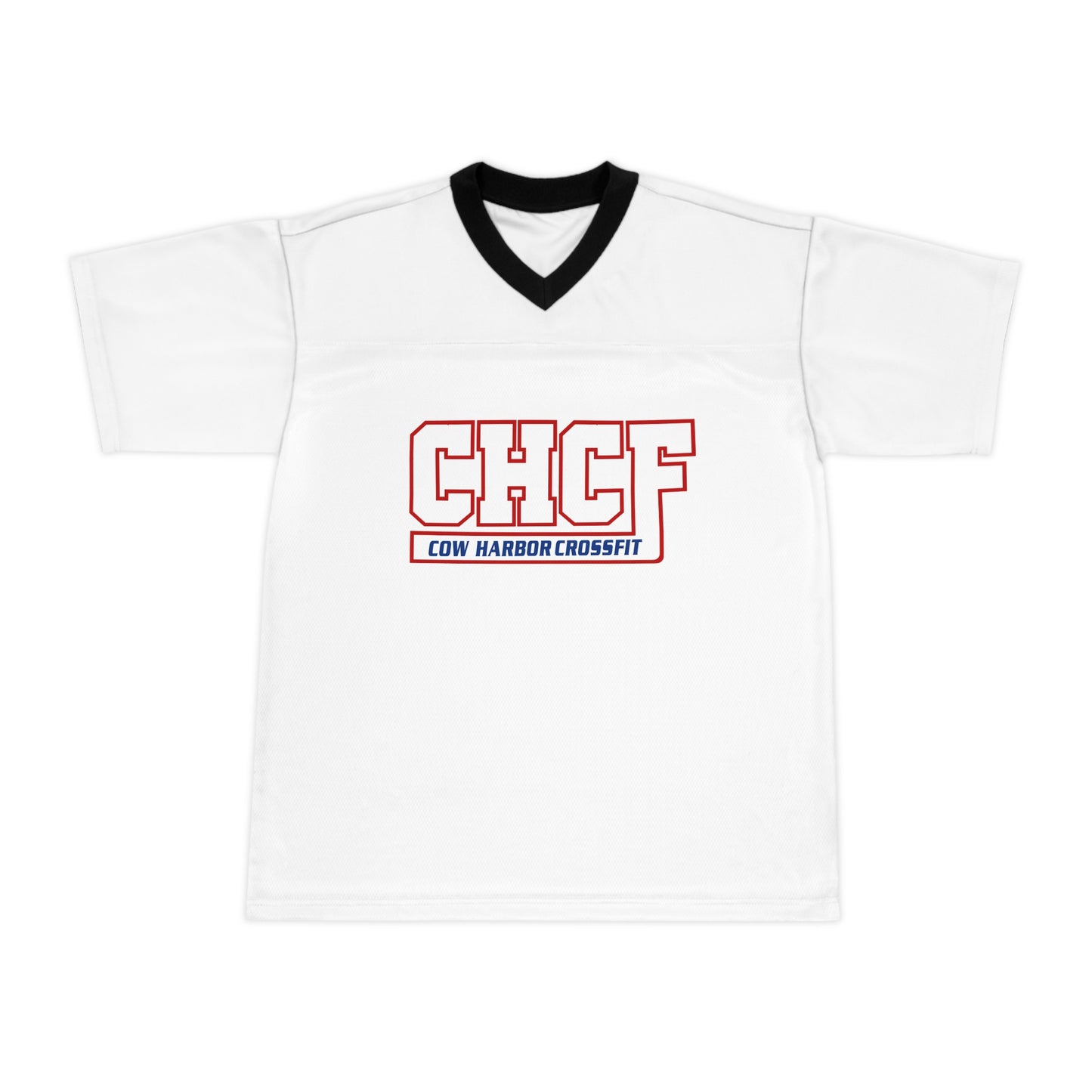 Bleed Blue Football Jersey in White