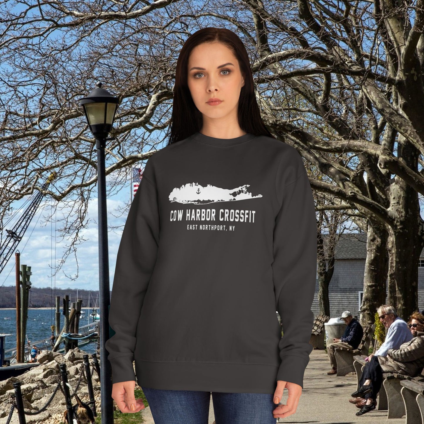 Harbor Island Crew Sweatshirt