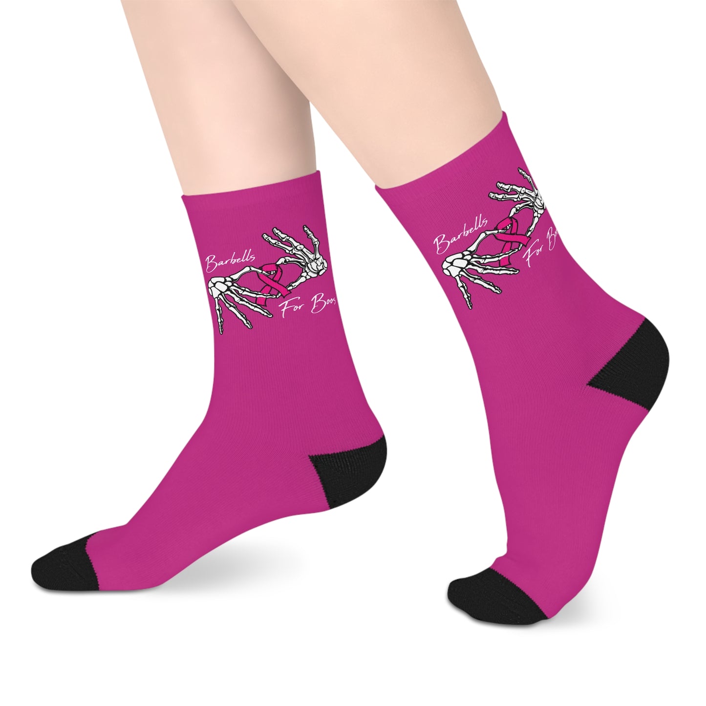 Barbells For Boos Mid-length Socks 2025