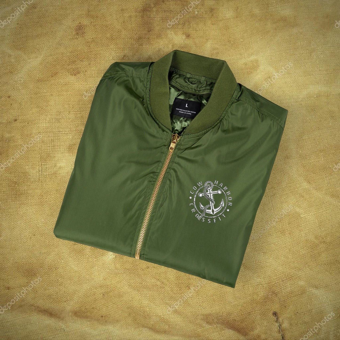 Embroidered CHCF Bomber Jacket