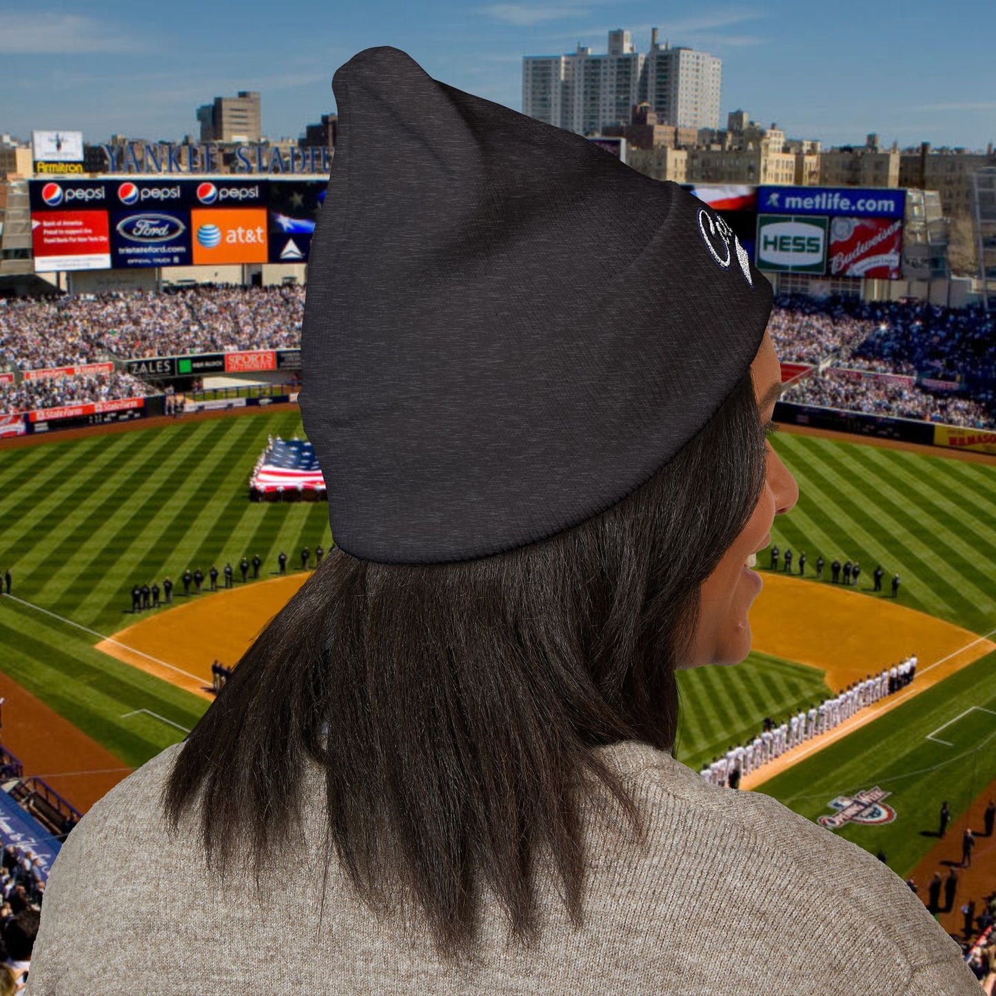 Classic CHCF Embroidered Cuffed Beanie