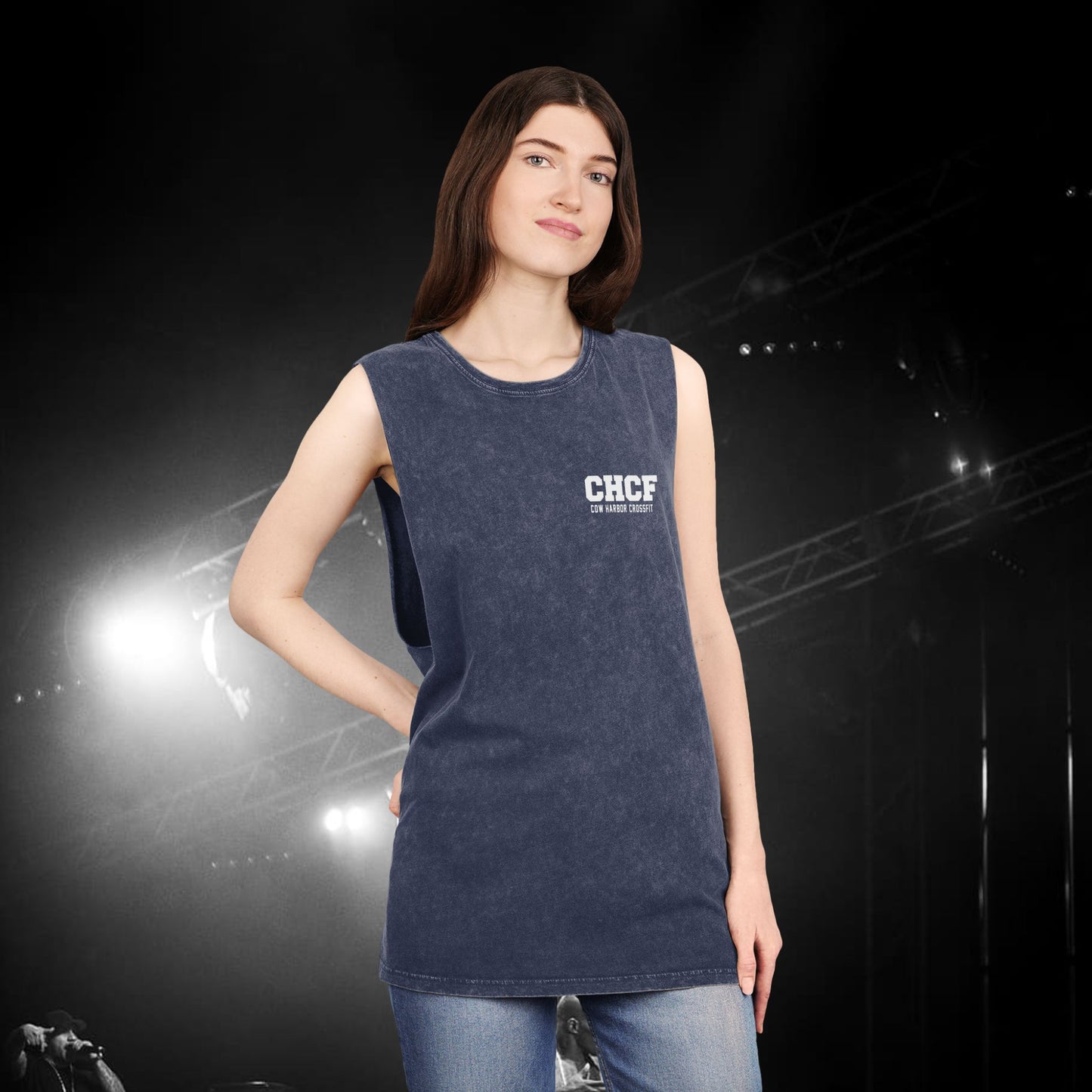 Lift Off Stonewash Tank Top