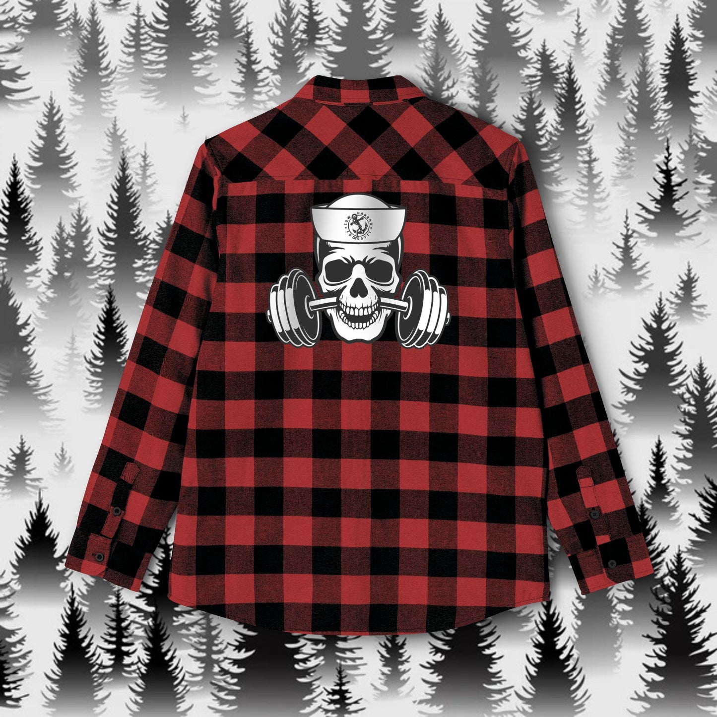 CHCF Skull Flannel