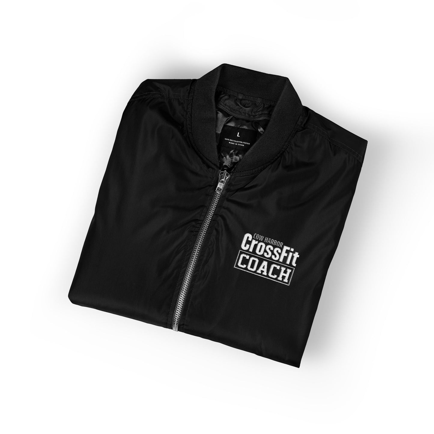 Embroidered Coach Bomber Jacket