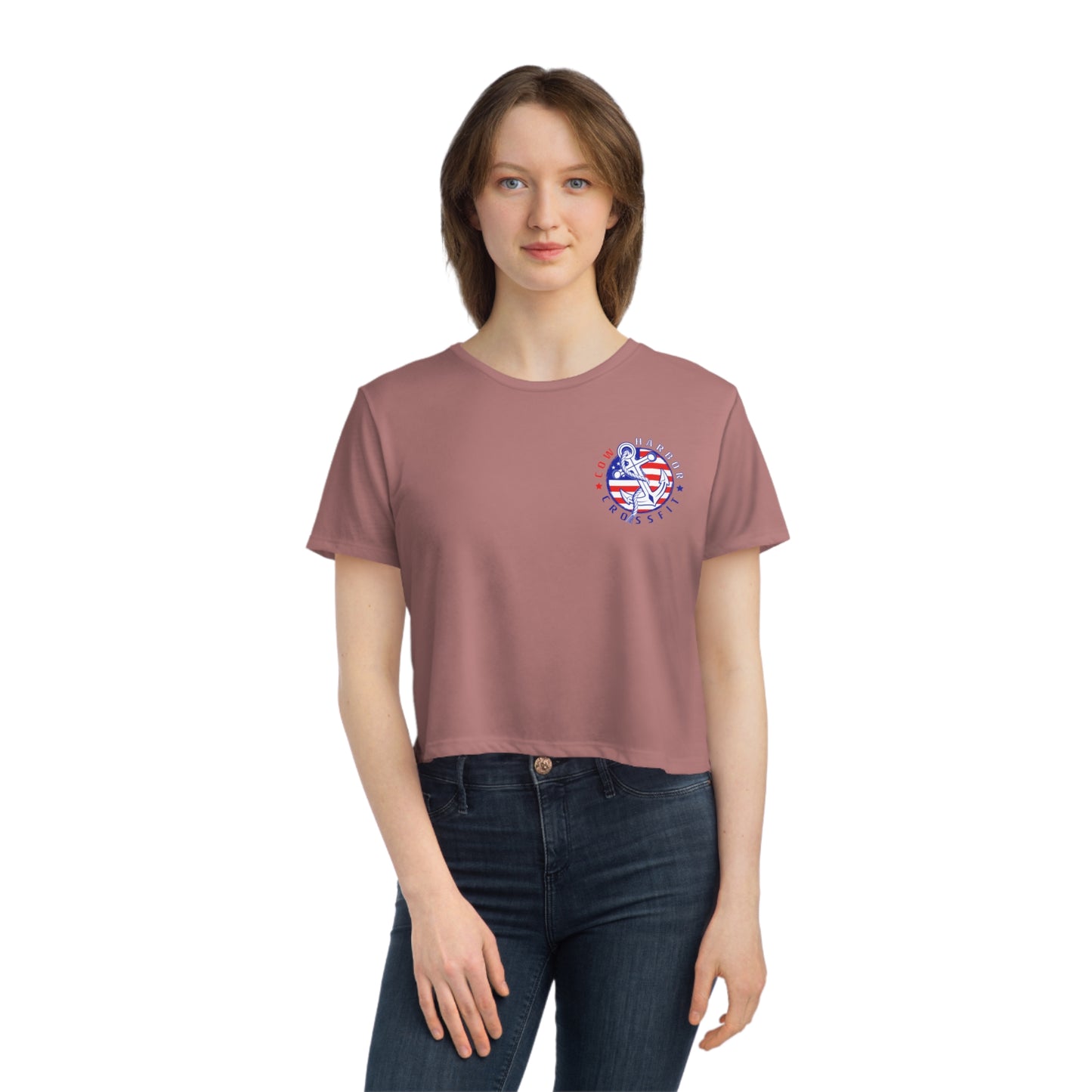 The 2024 Patriot Women's Flowy Cropped Tee