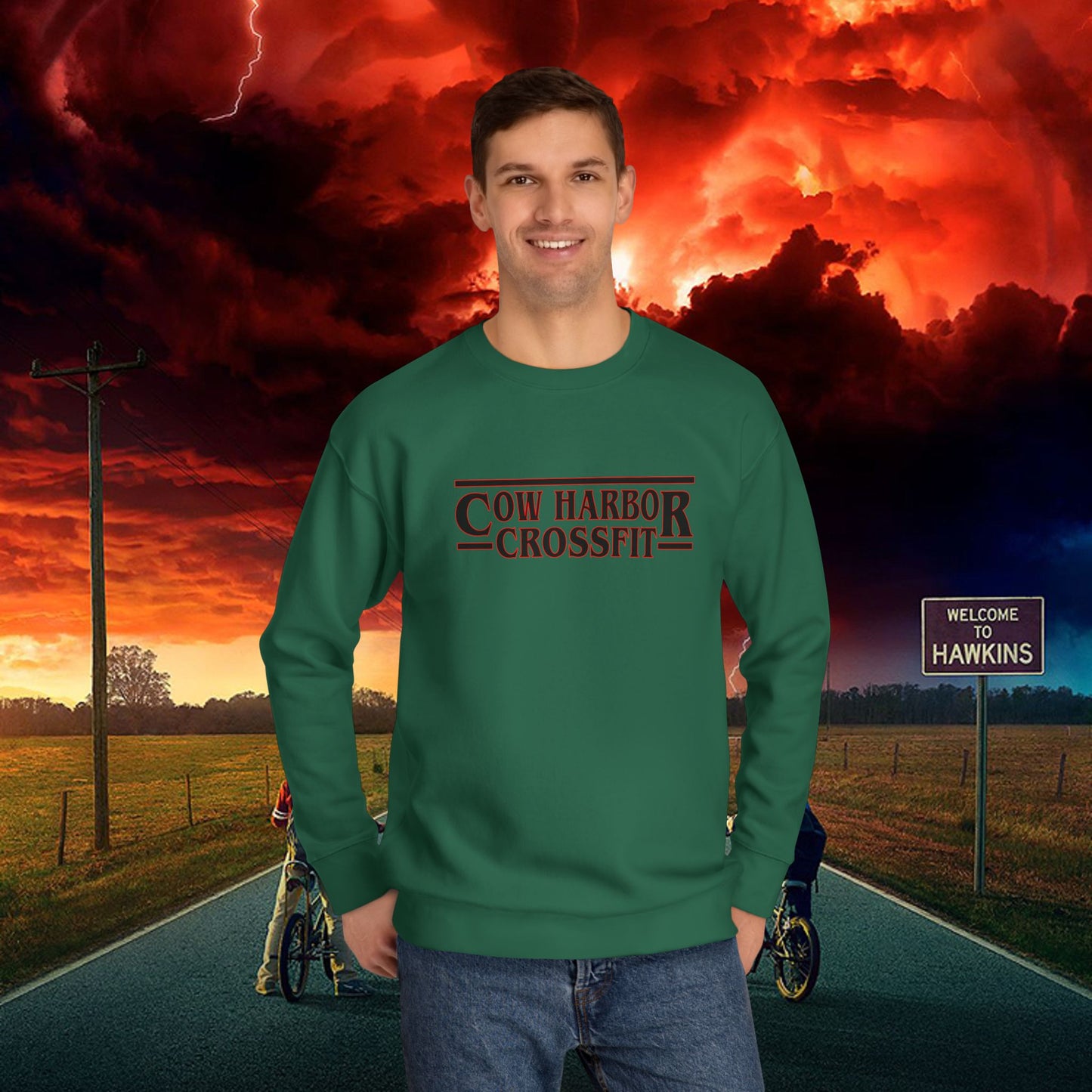 Harbor Things Crewneck Sweatshirt