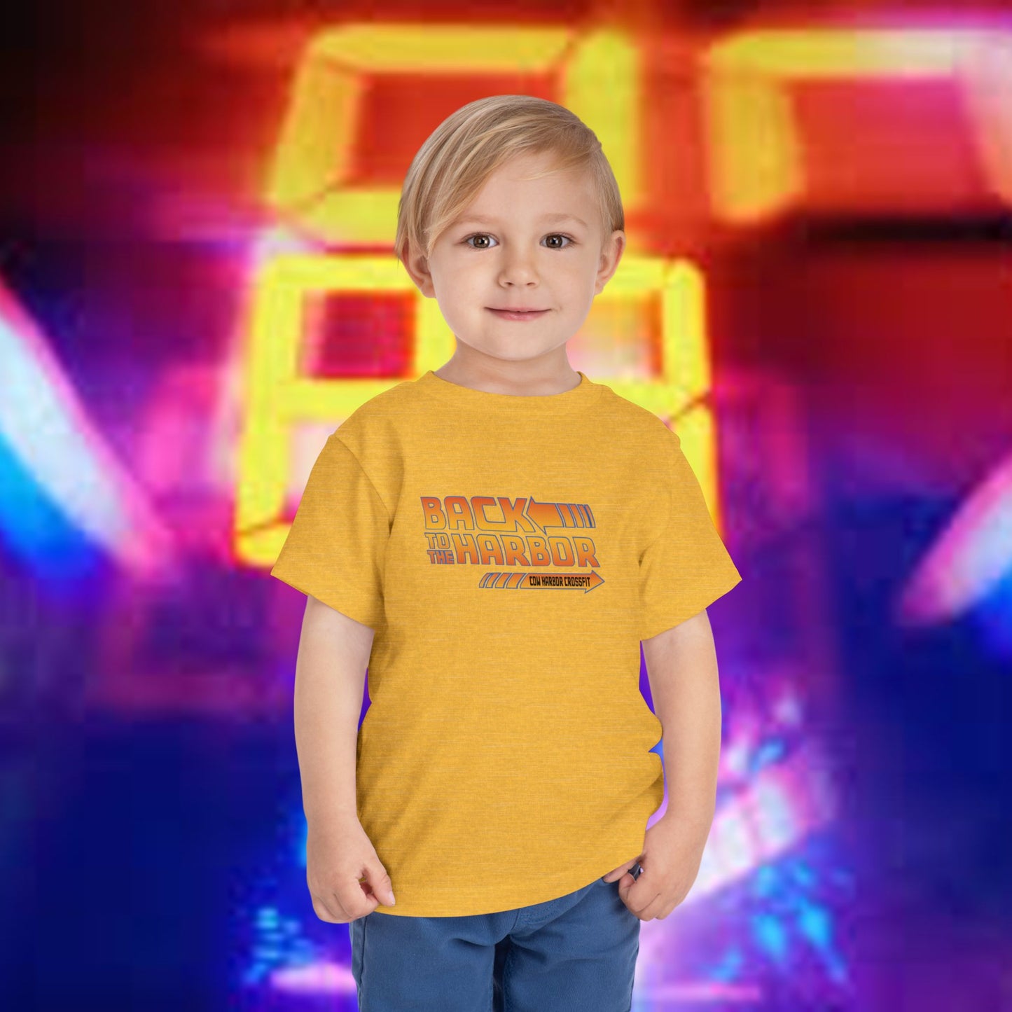 Retro Toddler Tee - Back to the Harbor
