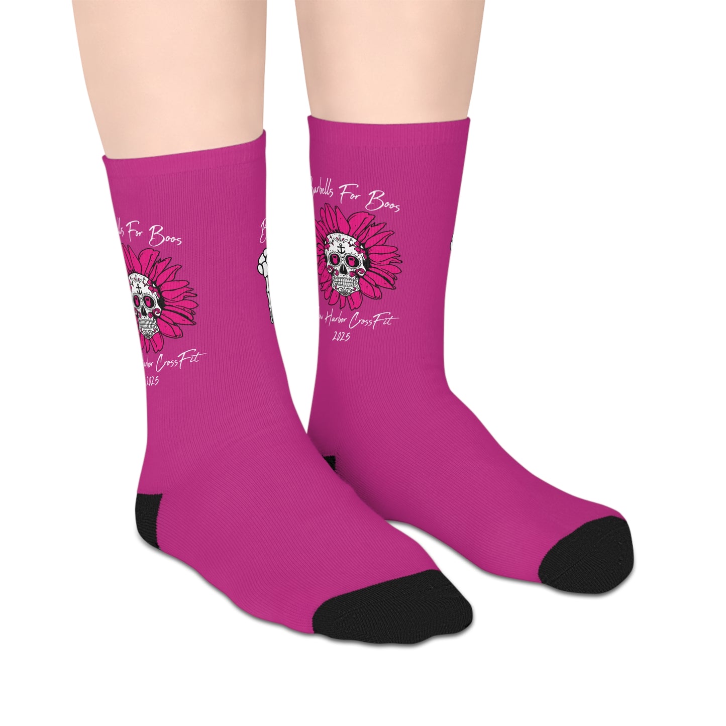 Barbells For Boos Mid-length Socks 2025