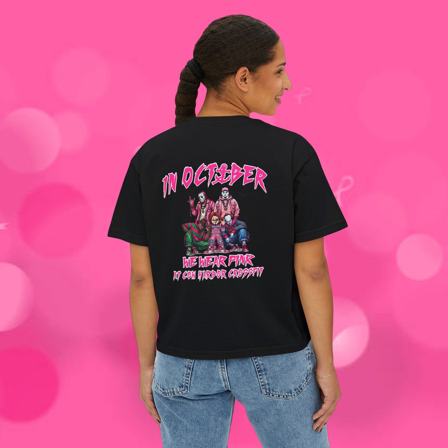 Barbells for Boos Women's Boxy Tee 2025