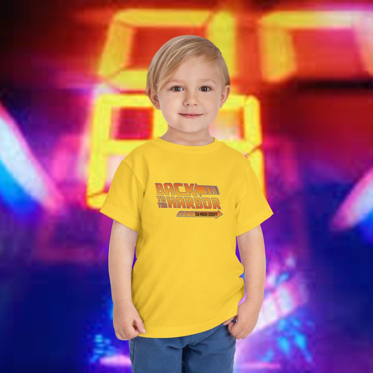 Retro Toddler Tee - Back to the Harbor