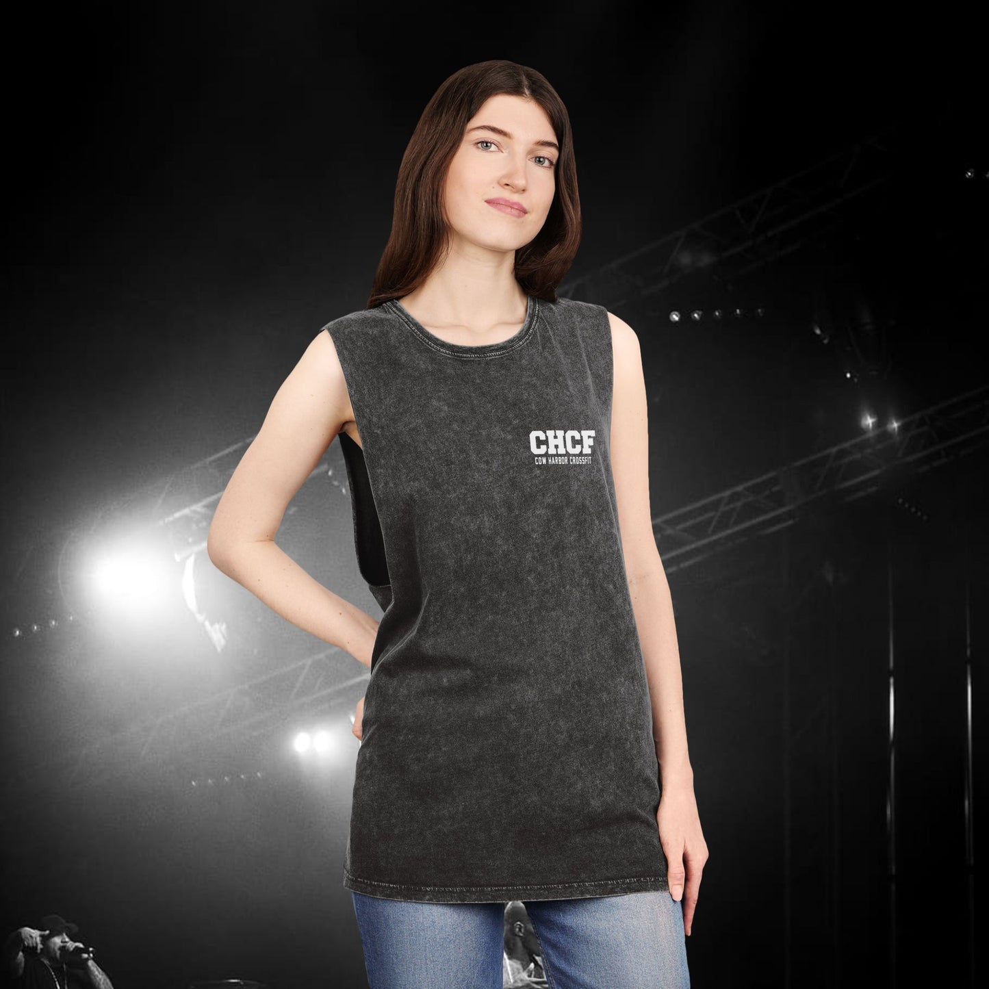 Lift Off Stonewash Tank Top