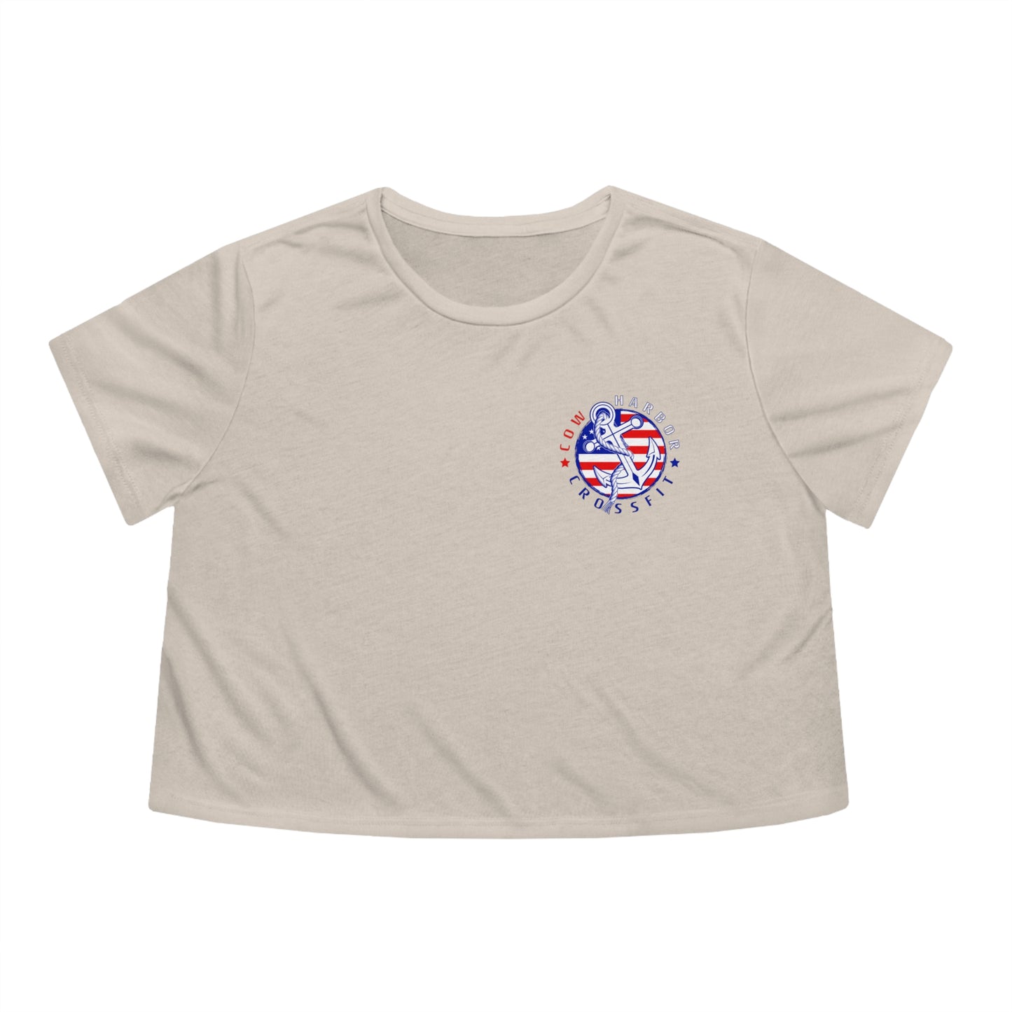The 2024 Patriot Women's Flowy Cropped Tee