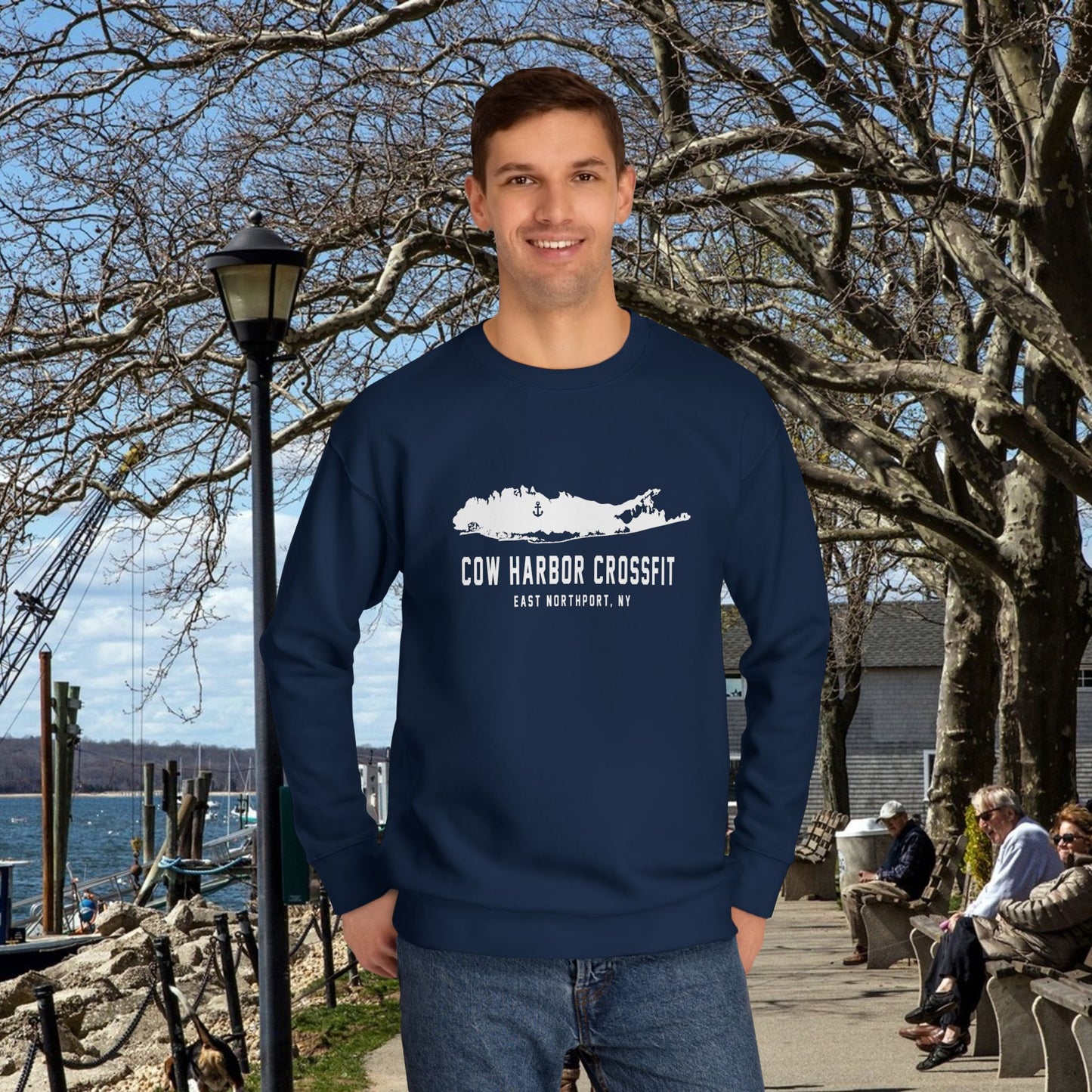 Harbor Island Crew Sweatshirt