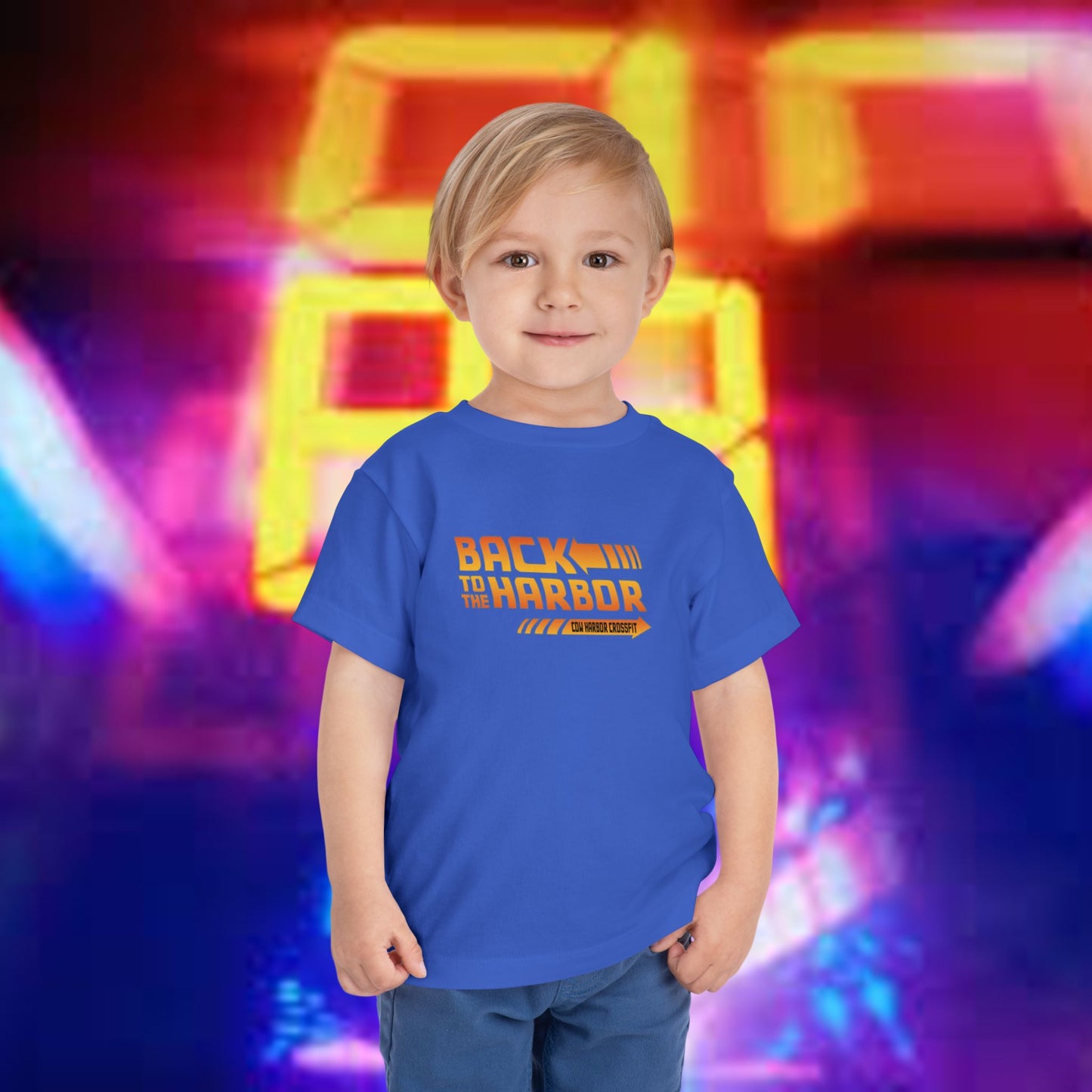 Retro Toddler Tee - Back to the Harbor