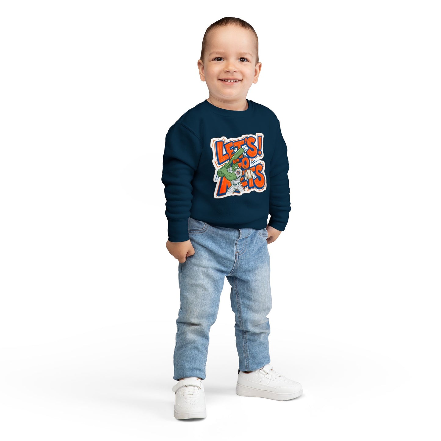 Hulk Let's Go Mets Crewneck