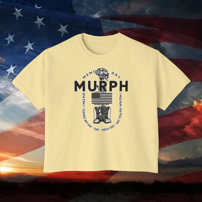 Murph 26' Memorial Boxy Tee
