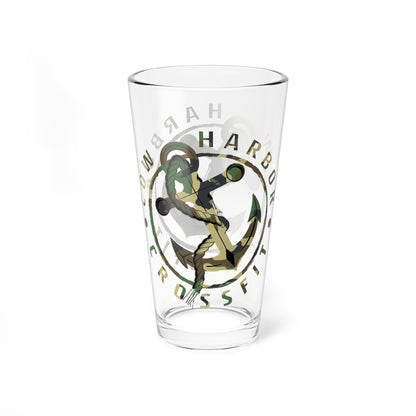 Camo Pint Glass, 16oz