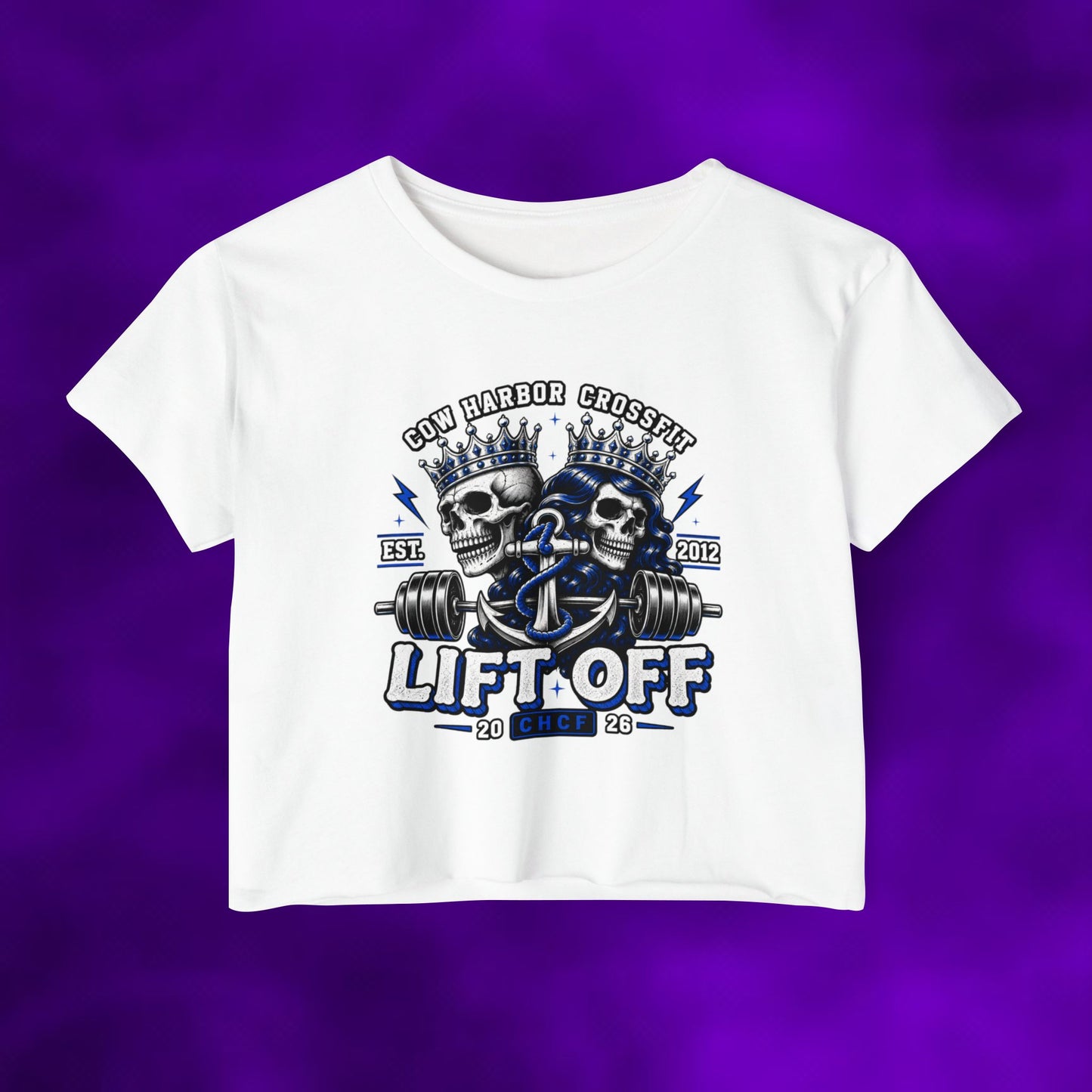 Lift Off Royal Crown Crop Top 2026