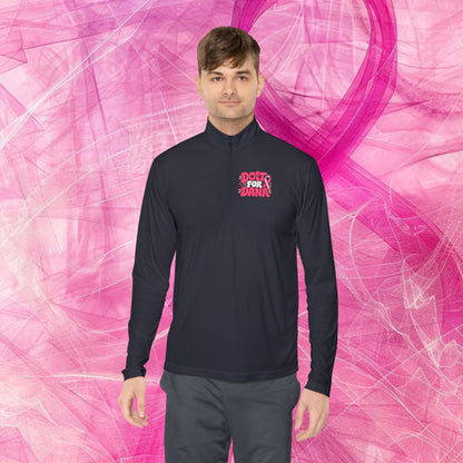'Do it For Dana' Quarter-Zip Pullover — "No One Fights Alone"