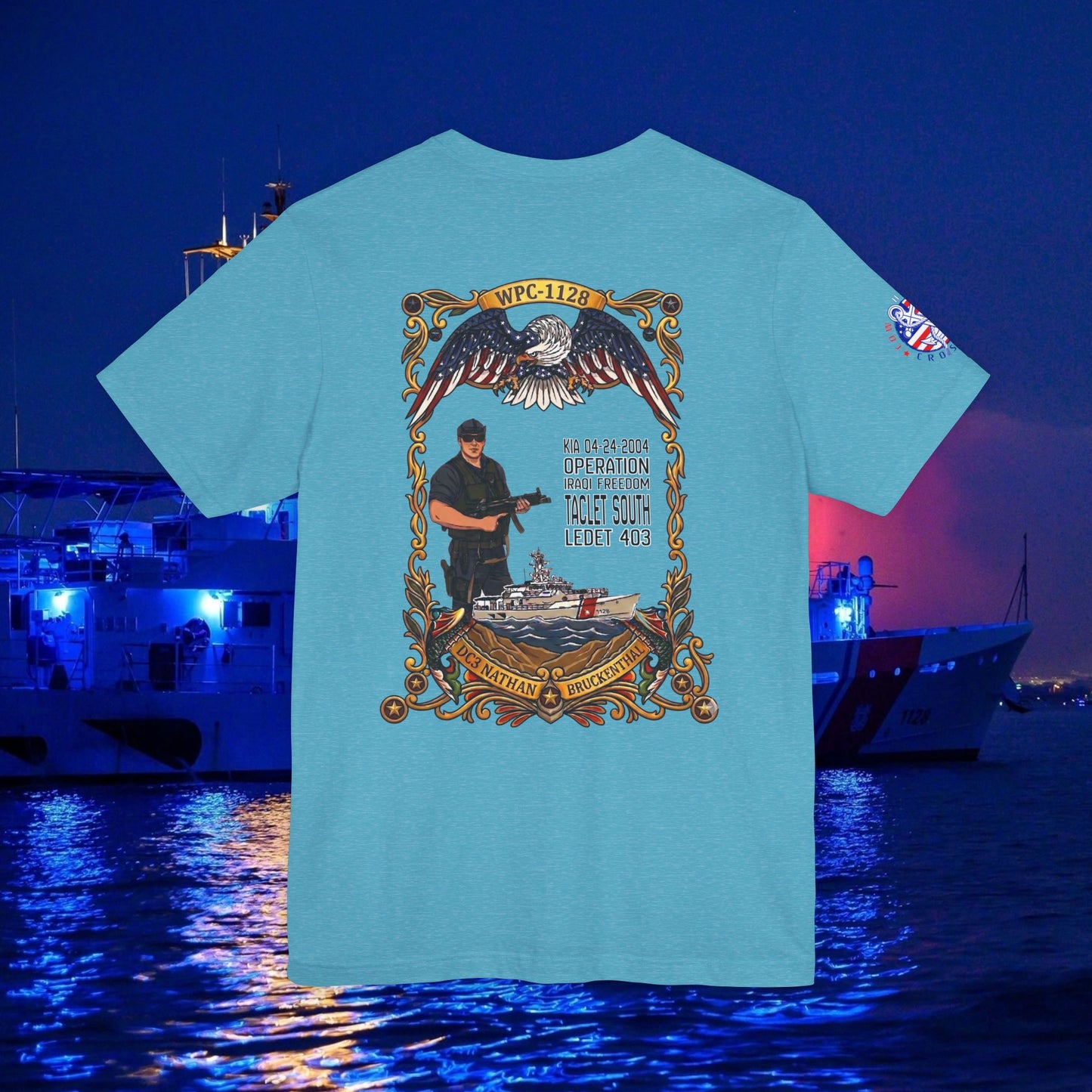Event Registration + Nate 'Bruck' Tribute Tee — "Non Sibi Sed Patriae"