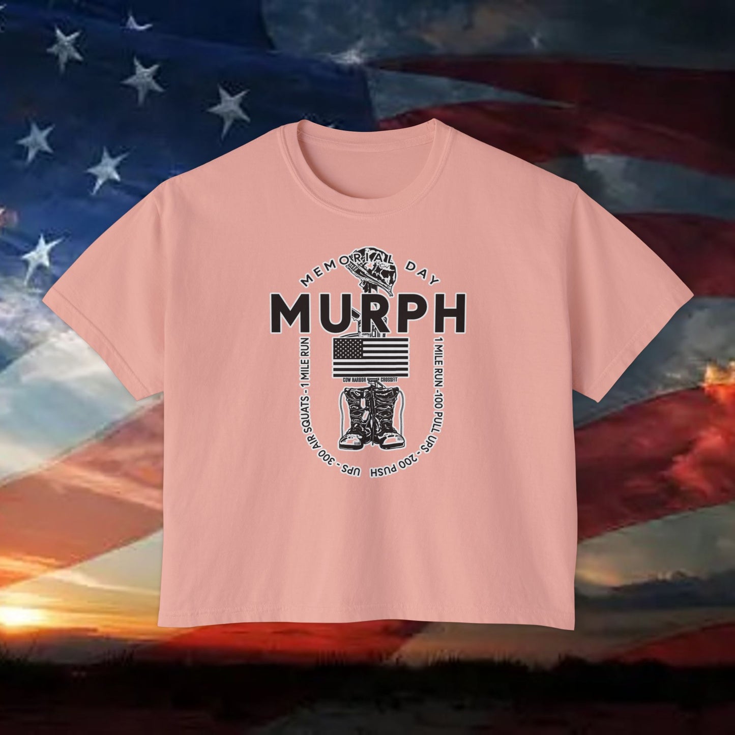 Murph 26' Memorial Boxy Tee
