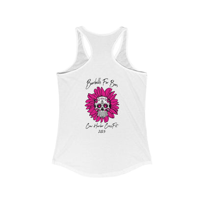 Barbells for Boos Racerback 2025