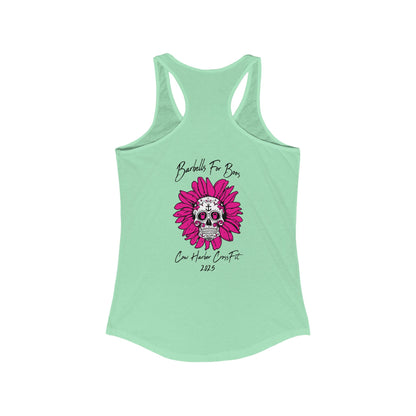 Barbells for Boos Racerback 2025