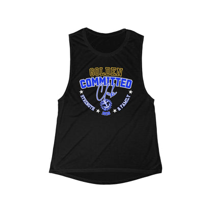 Women's GOLDEN Committed Club Muscle Tank