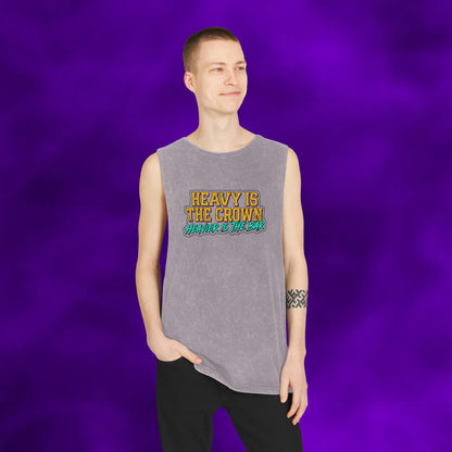 Heavier The Crown Lift Off Stonewash Tank Top