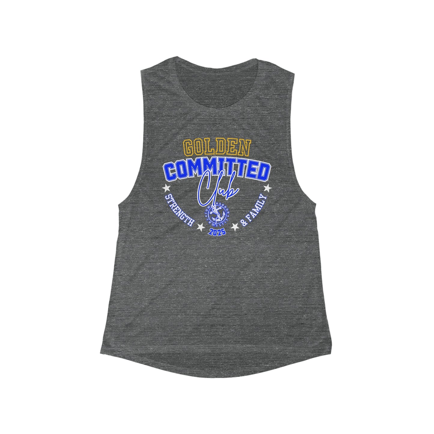 Women's GOLDEN Committed Club Muscle Tank