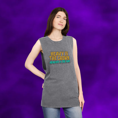 Heavier The Crown Lift Off Stonewash Tank Top
