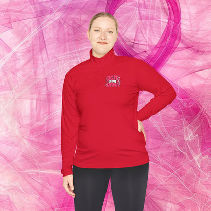 'Do it For Dana' Quarter-Zip Pullover — "No One Fights Alone"