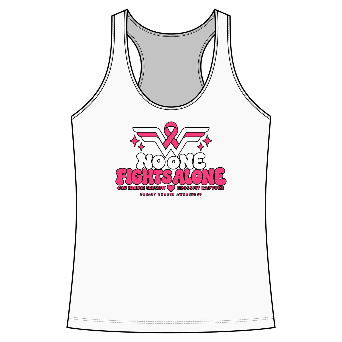 'Do it For Dana' Women's Racerback Tank — 'No One Fights Alone'