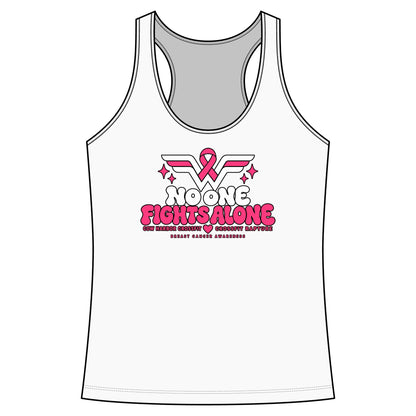 'Do it For Dana' Women's Racerback Tank — 'No One Fights Alone'