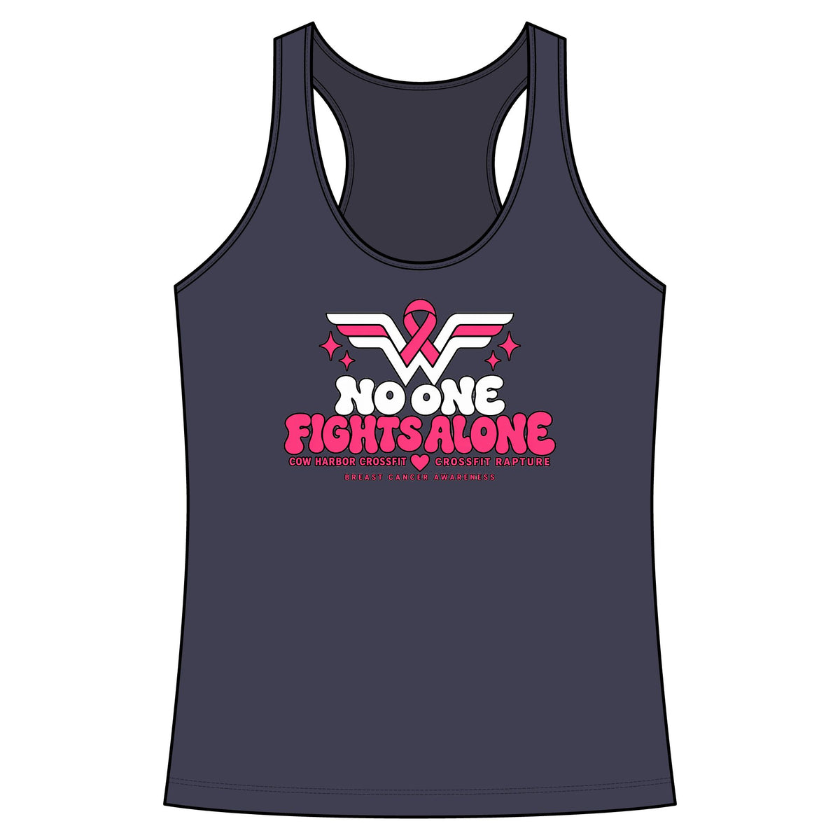 'Do it For Dana' Women's Racerback Tank — 'No One Fights Alone'