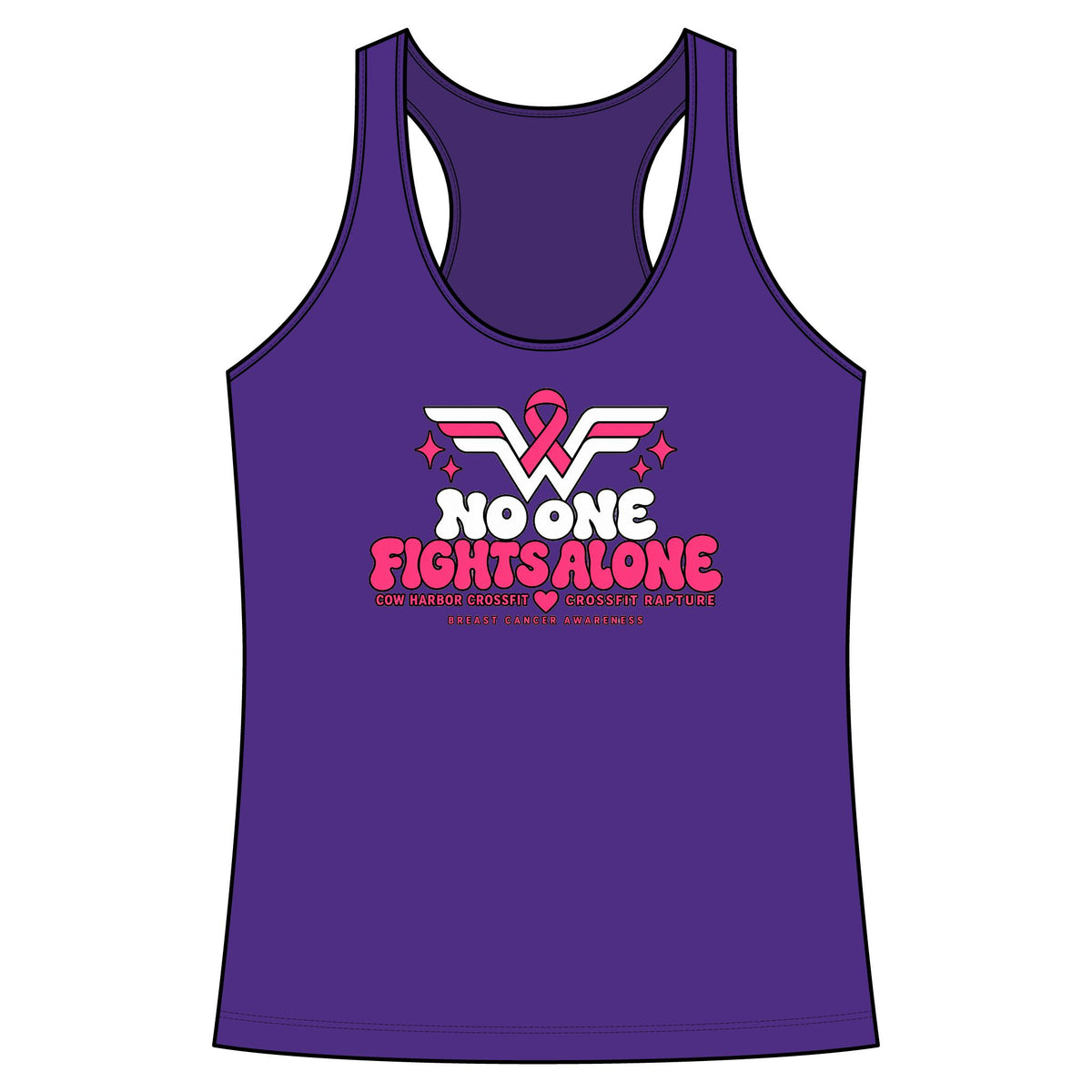 'Do it For Dana' Women's Racerback Tank — 'No One Fights Alone'