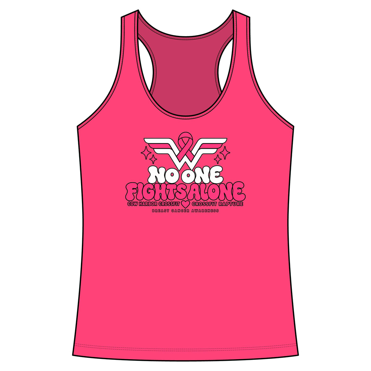 'Do it For Dana' Women's Racerback Tank — 'No One Fights Alone'