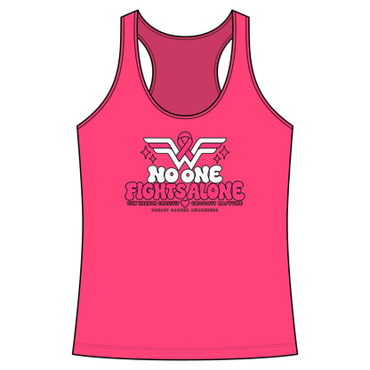 'Do it For Dana' Women's Racerback Tank — 'No One Fights Alone'