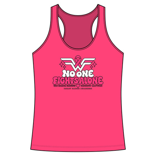 'Do it For Dana' Women's Racerback Tank — 'No One Fights Alone'