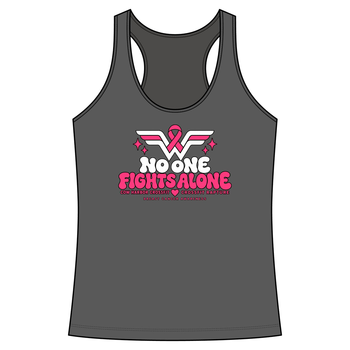 'Do it For Dana' Women's Racerback Tank — 'No One Fights Alone'