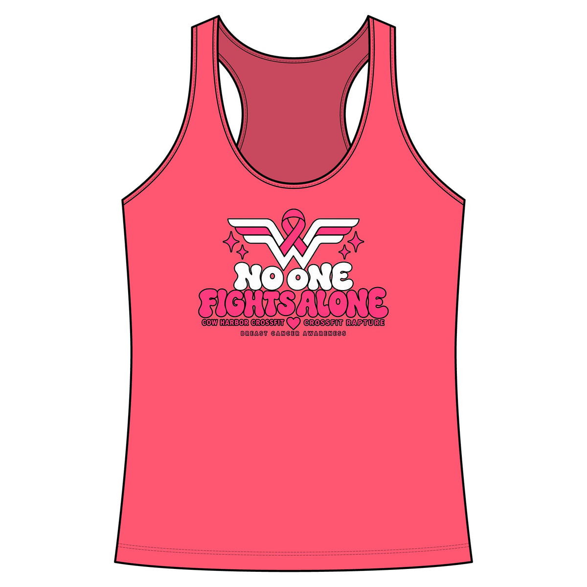'Do it For Dana' Women's Racerback Tank — 'No One Fights Alone'