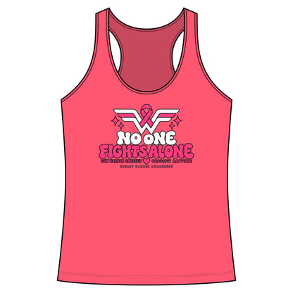 'Do it For Dana' Women's Racerback Tank — 'No One Fights Alone'