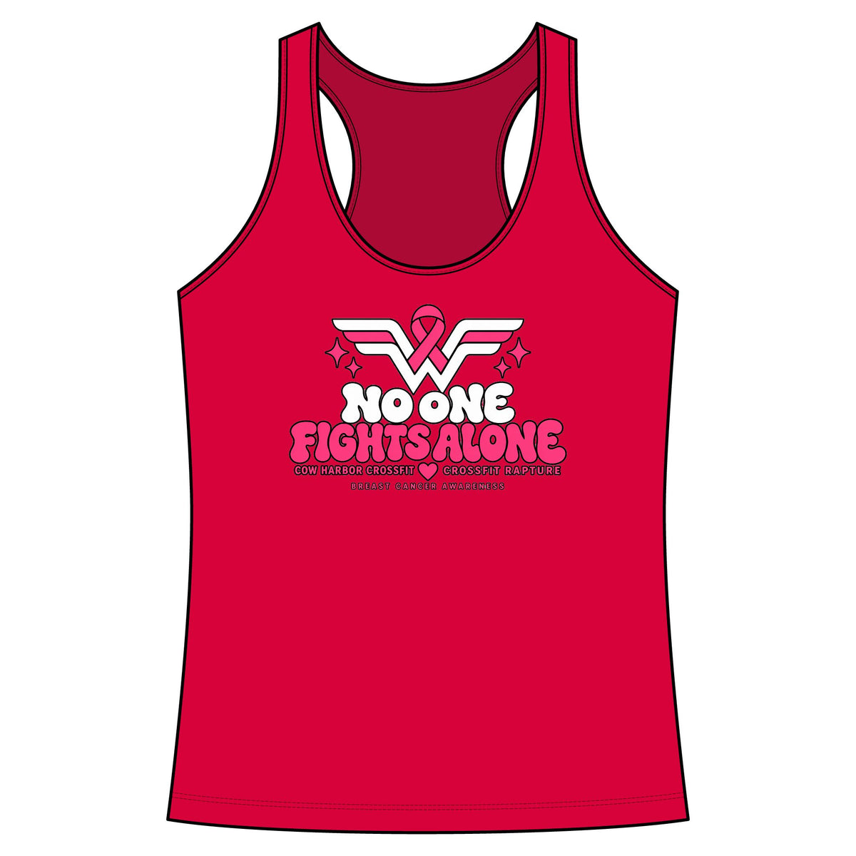 'Do it For Dana' Women's Racerback Tank — 'No One Fights Alone'