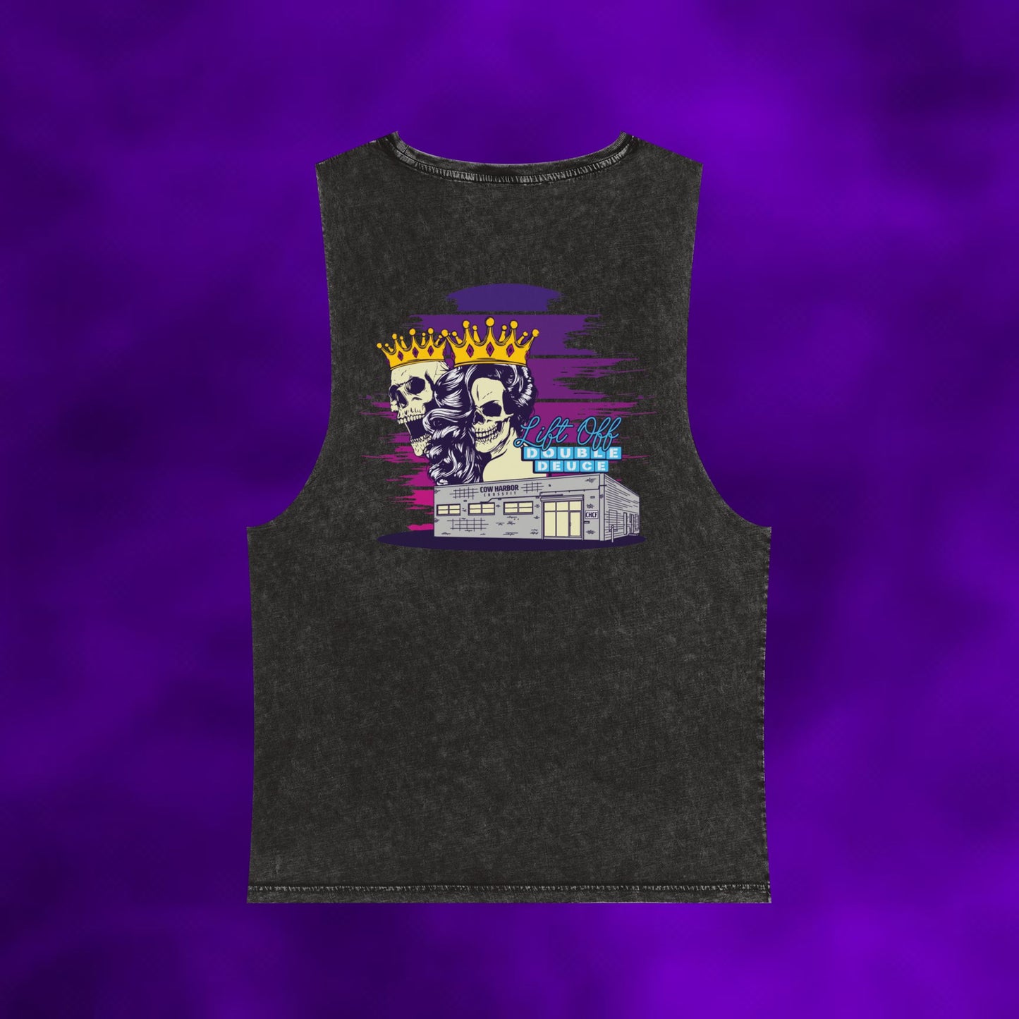 Heavier The Crown Lift Off Stonewash Tank Top
