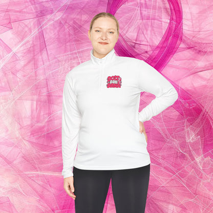 'Do it For Dana' Quarter-Zip Pullover — "No One Fights Alone"
