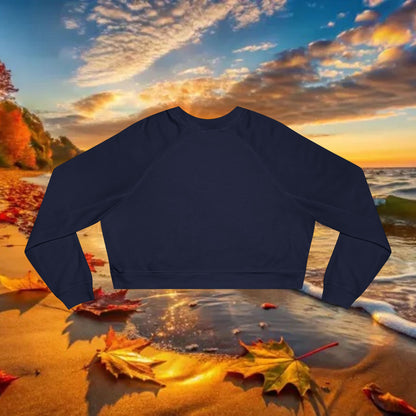Island Cropped Fleece Pullover