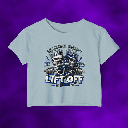 Lift Off Royal Crown Crop Top 2026