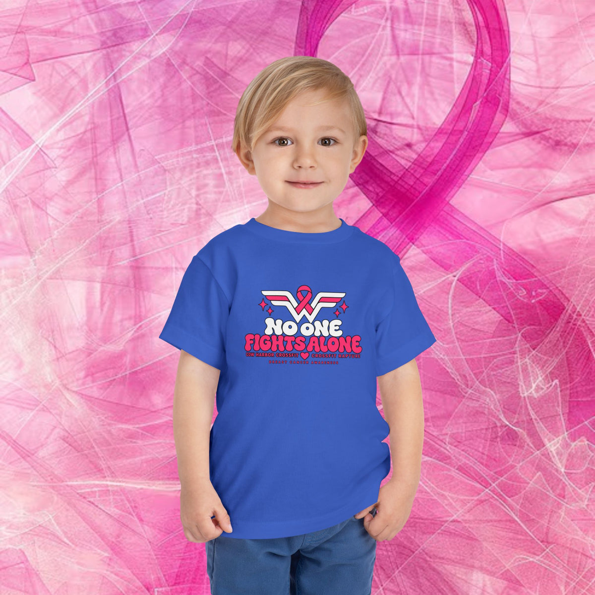 'Do it for dana' Toddler Tee — "No One Fights Alone"
