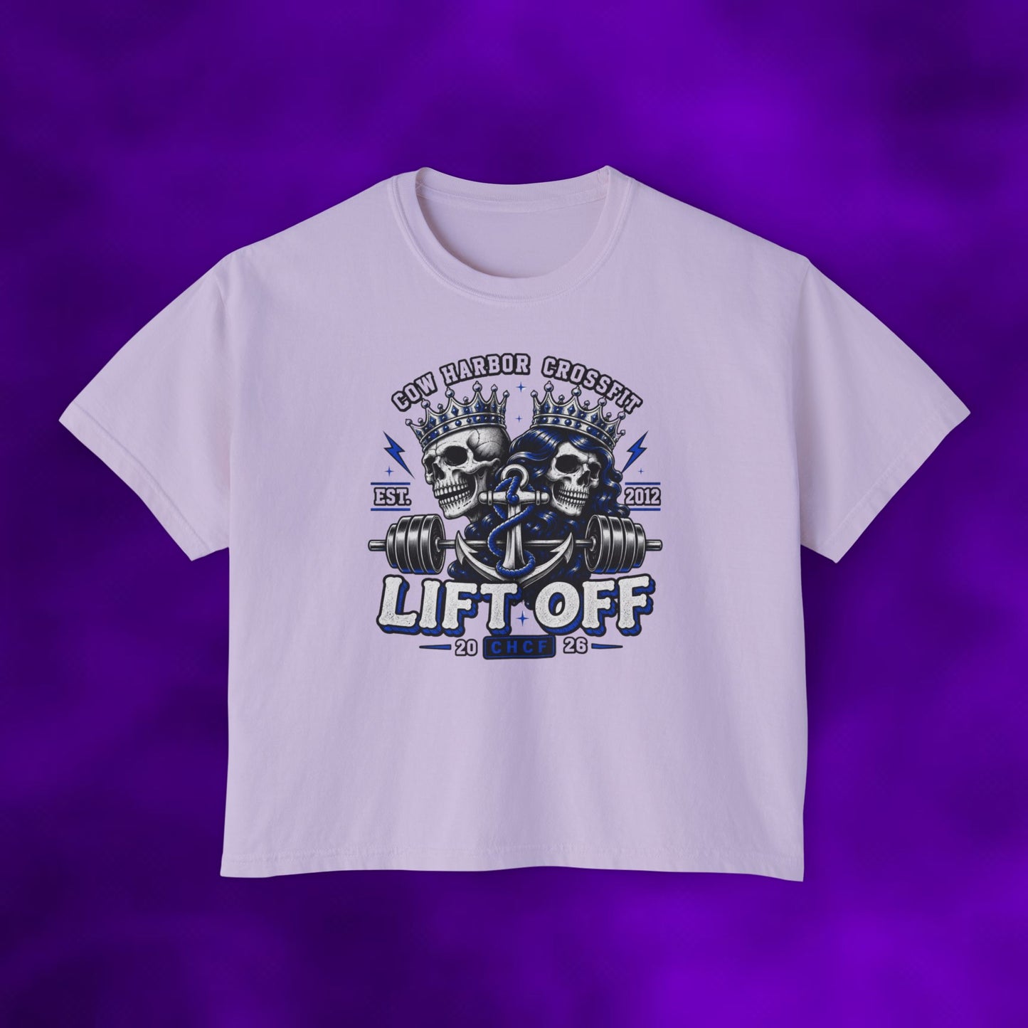 Boxy Tee 2026 Lift Off Royal Crown